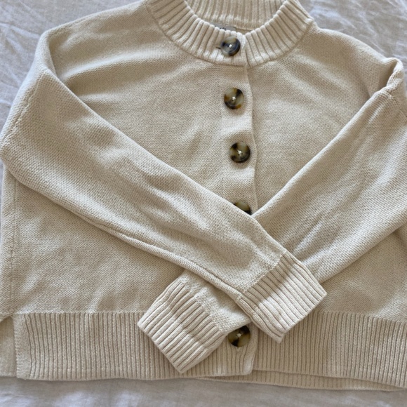 Madewell XS Tan Cardigan - Picture 1 of 2
